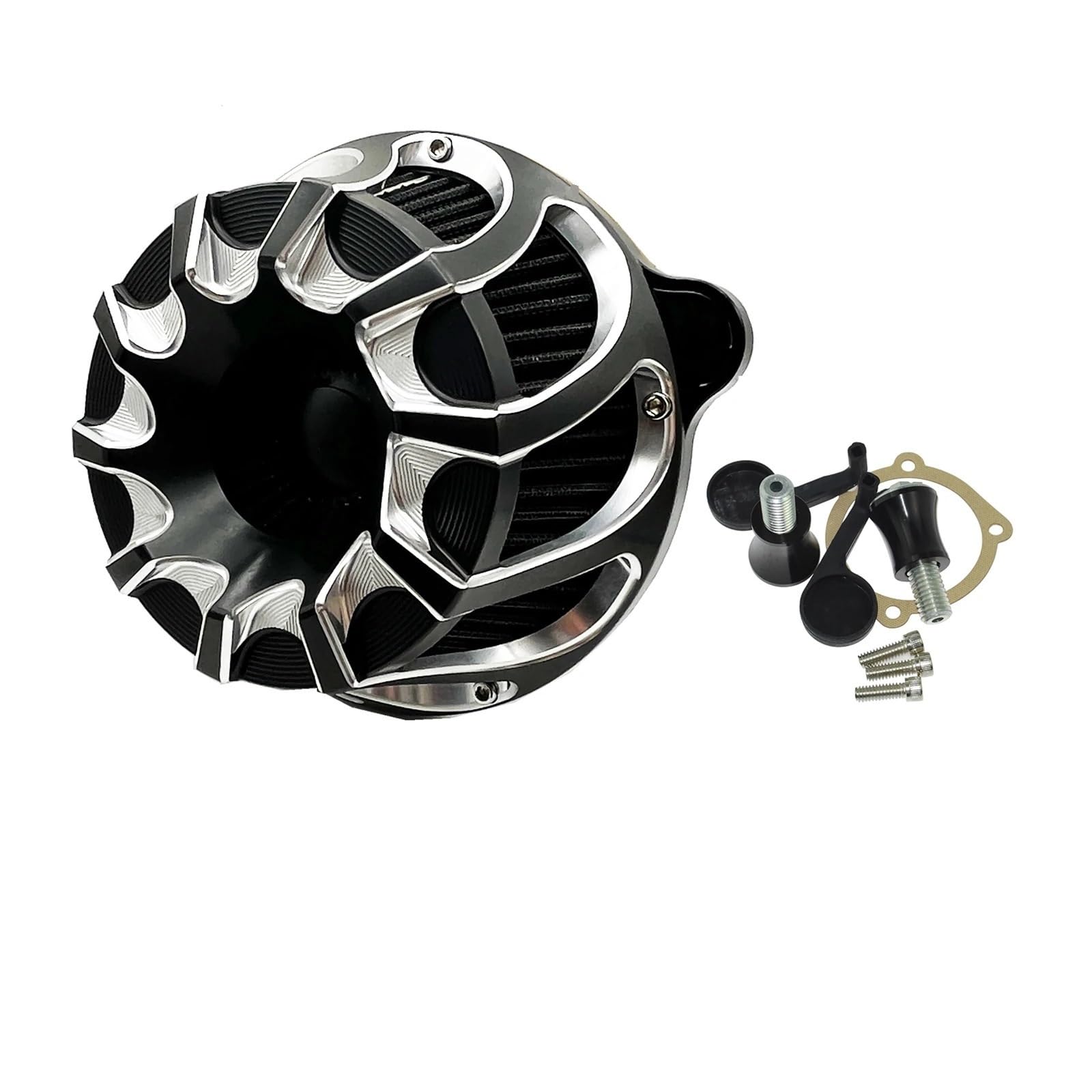 Czyszczenie wodą pod ciśnieniem‌ Zestaw filtra powietrza do motocykla Filtr powietrza dolotowego pasuje do Harley Sportster XL 883 1200 M8 Touring Glide Trike Softail Dyna