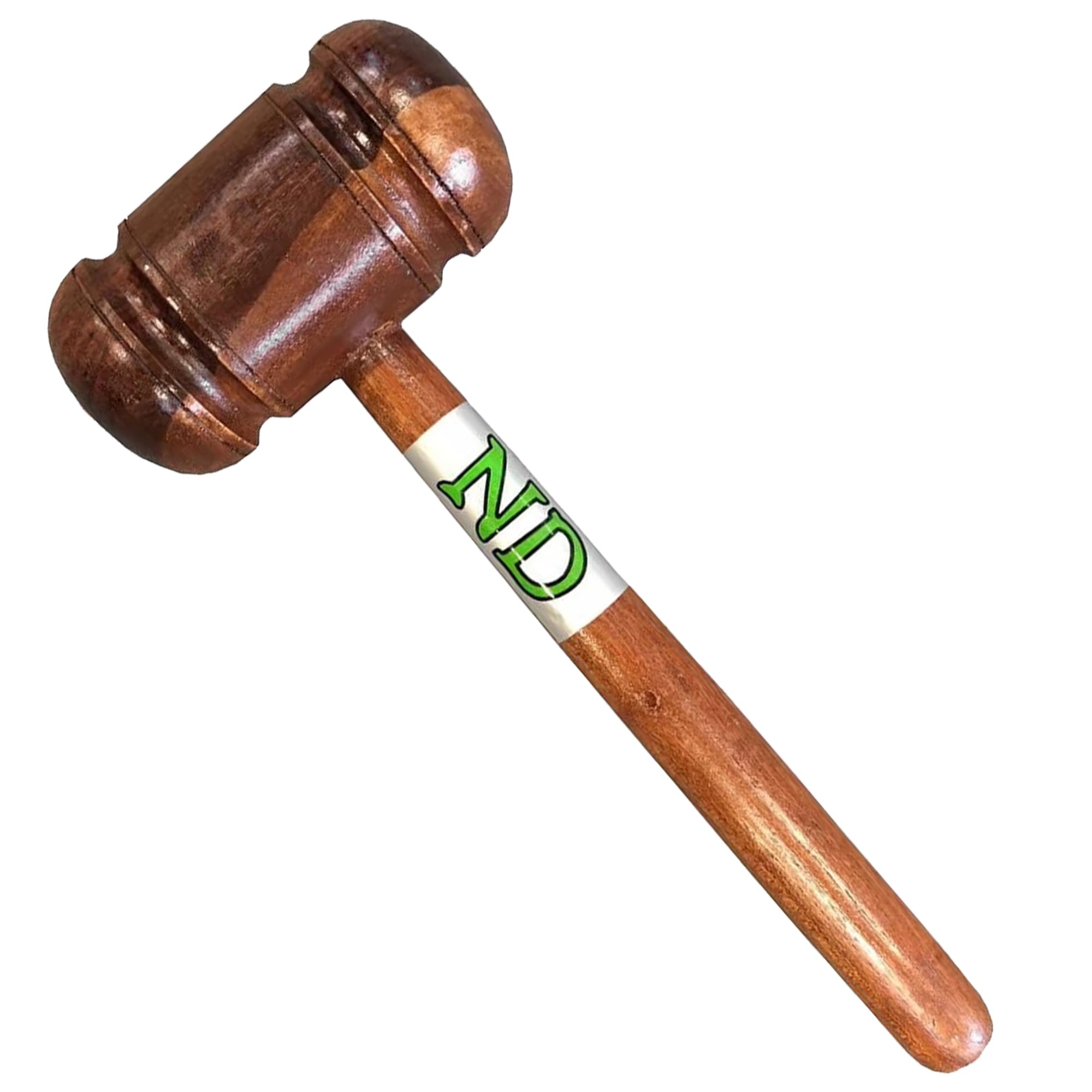 ND Sports Cricket Bat Mallet – Wooden Mallet Hammer for Knocking In Cricket Bats – Essential Cricket Gift & Bat Preparation Tool for Powerful Performance & Long-Lasting Durability