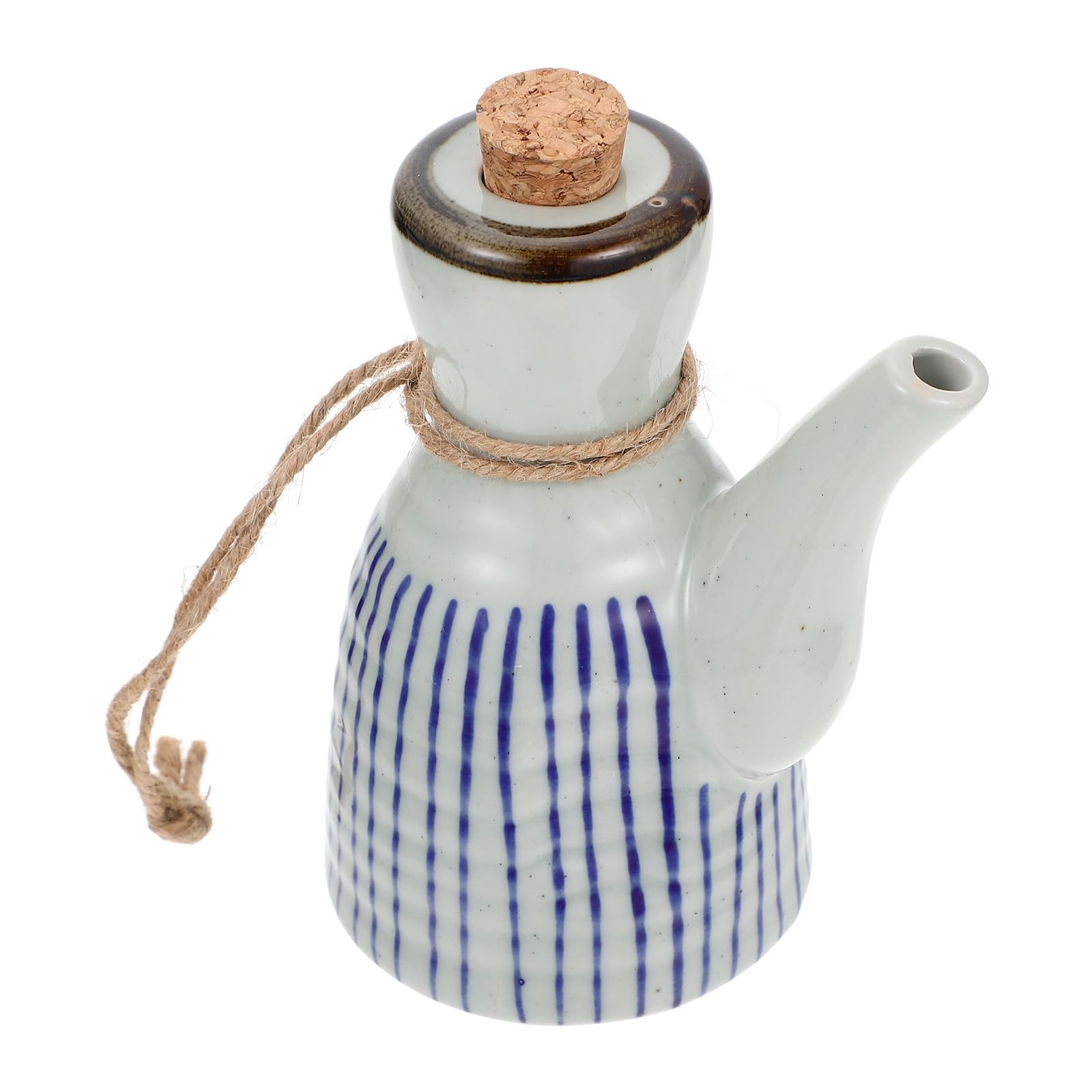 Botella de aceite de cerámica TIDTALEO y dispensador de salsas para buffet