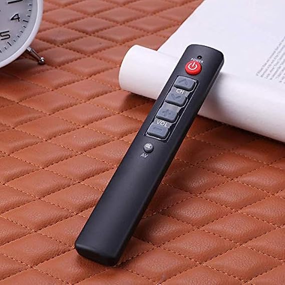 Universal 6 Key Learning Remote Control Infrared Learning Remote Intelligent and Durable Controller Learning Program, Pure Learning Remote Fan for Smart TV Box STB DVD DVB VCR HIFI Air Conditioning