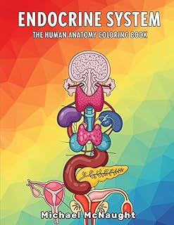 Endocrine System: The Human Anatomy Coloring Book (The Human Body Coloring Book Series)