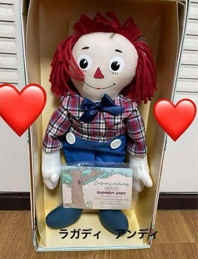Raggedy　ラガディ　アン　アンディ　カナダドール　激レア　Canadian Raggedy ラガディ アン アンディ カナダドール 激レア Canadian 【公式