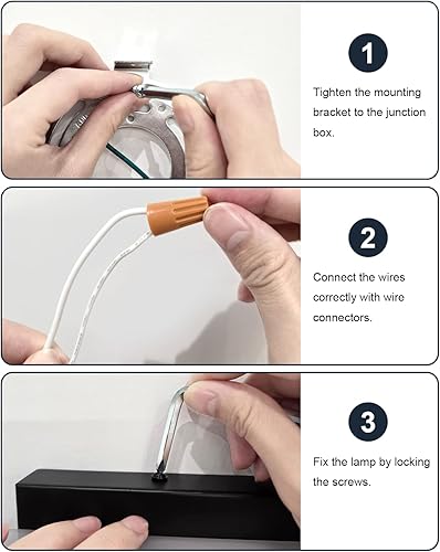 Miniatura 8 de Moderna lámpara LED de baño, 16-24 pulgadas, retráctil, 26 W, 2200 lúmenes, regulable, luces de tocador de baño, iluminación interior, sobre espejo,