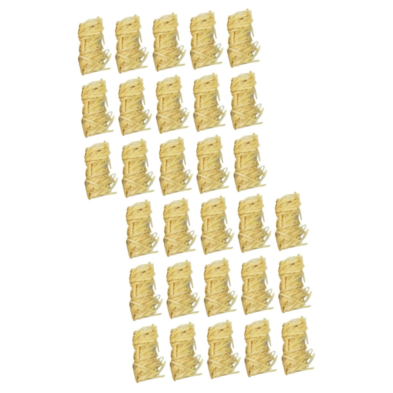 Abaodam 1set Carbon Wax Stick Outdoor Natural Cooking Charcoal Campfires Sticks Fire Starter Grill Log Barbecue Firelighters Quick Lighter Practical Fire Lighter Wood 50pcs