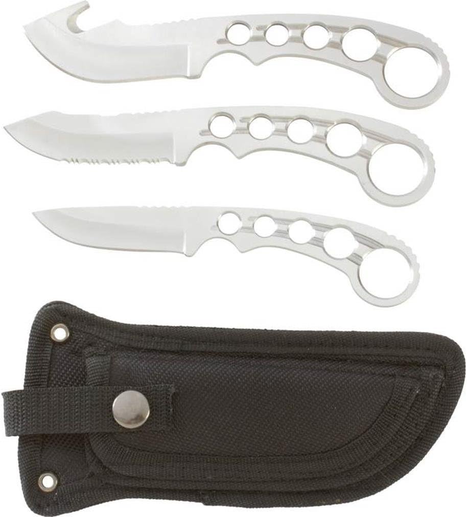 Maxam SKFB3PC 4 Piece Field Dress Knife Set Sports & Outdoors
