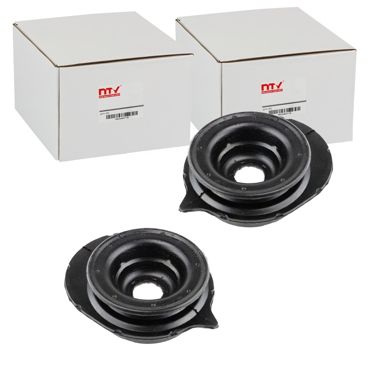 2x NTY Domlager vorne | 2x Ad-Ft-008 passend für 500 500C 500 Idea Panda Punto