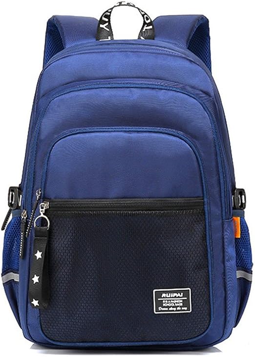 Ragazzo Ragazza Semplice Zaini Scuola Superiore Zaino con Cerniera Trekking  Zainetto (Small, Blu) : Amazon.it: Valigeria
