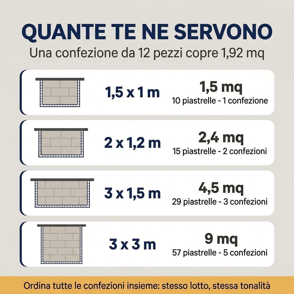 Lemag Piastrelle a Incastro per Esterni Effetto Legno 40x40 cm - 12 Pezzi, 1,92 mq - Pavimento Modulare in Polipropilene per Balconi e Terrazzi - Si Posa Senza Colla e si Rimuove