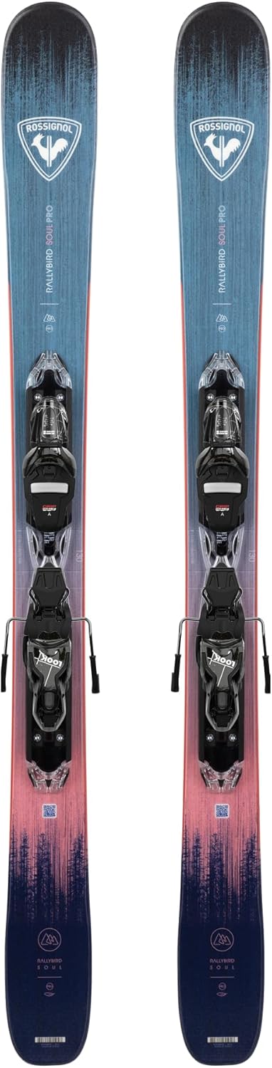 Rossignol Rallybird Soul Pro Xpress Women's Alpine Downhill Skis - Lightweight Carve, Float & Explore All-Mountain Performance