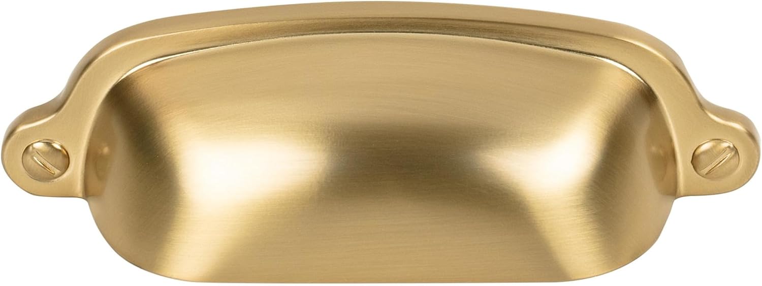 2-9/16" CTC Charlotte Cup Pull - Honey Bronze