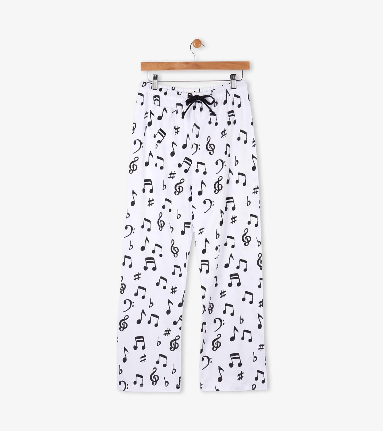 Little Blue House by Hatley Women's Jersey Pajama Pants, Music Notes, Small