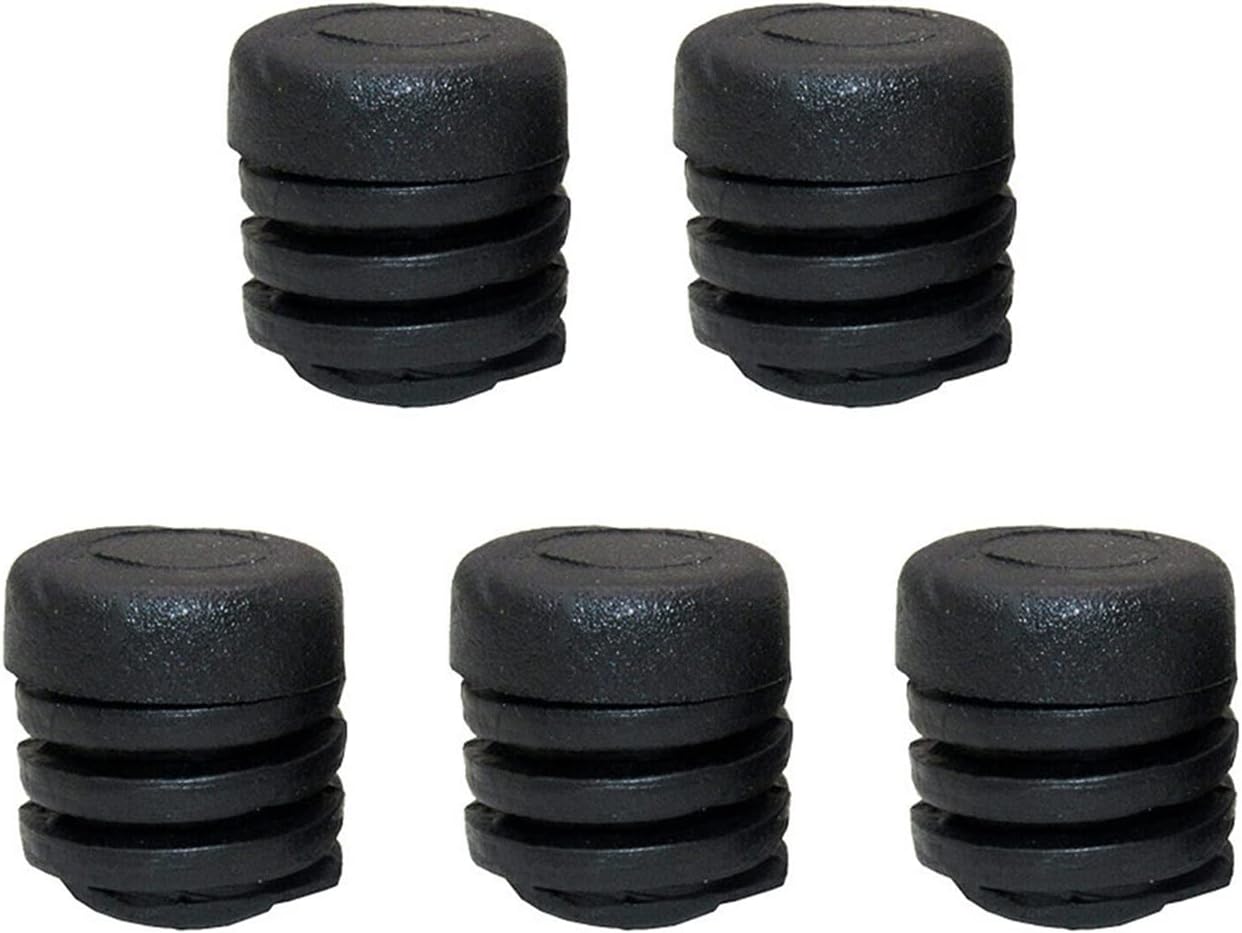 VAMPAR 5Pcs Car Rubber Bumper Hood Lid Rubber Stop Buffer Fit