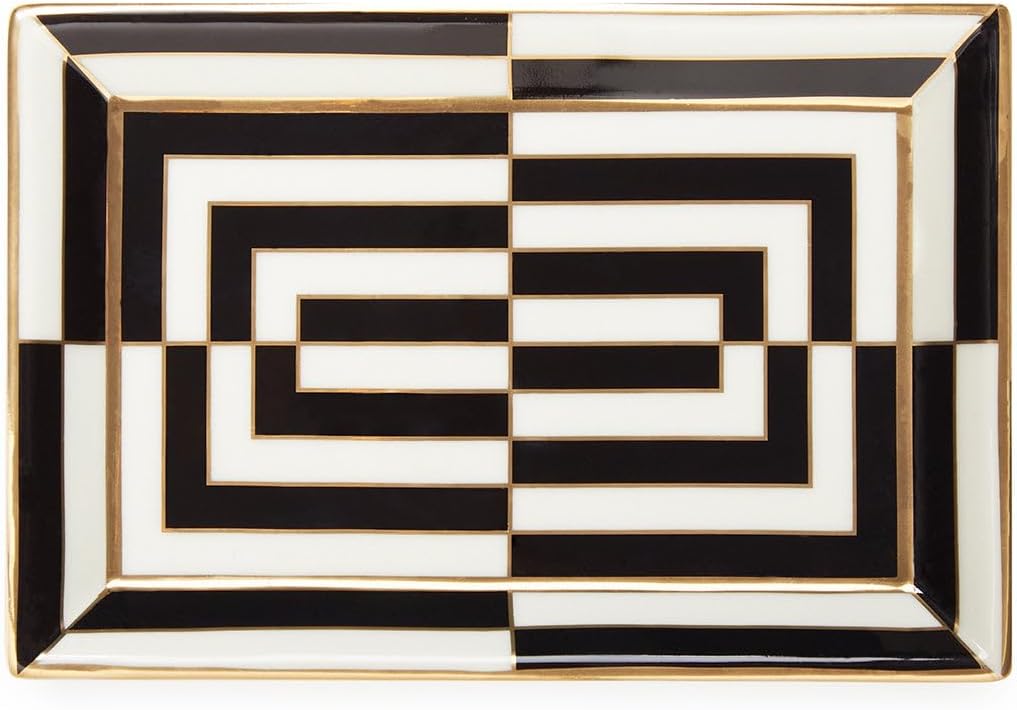 Jonathan Adler Op Art Rectangle Tray
