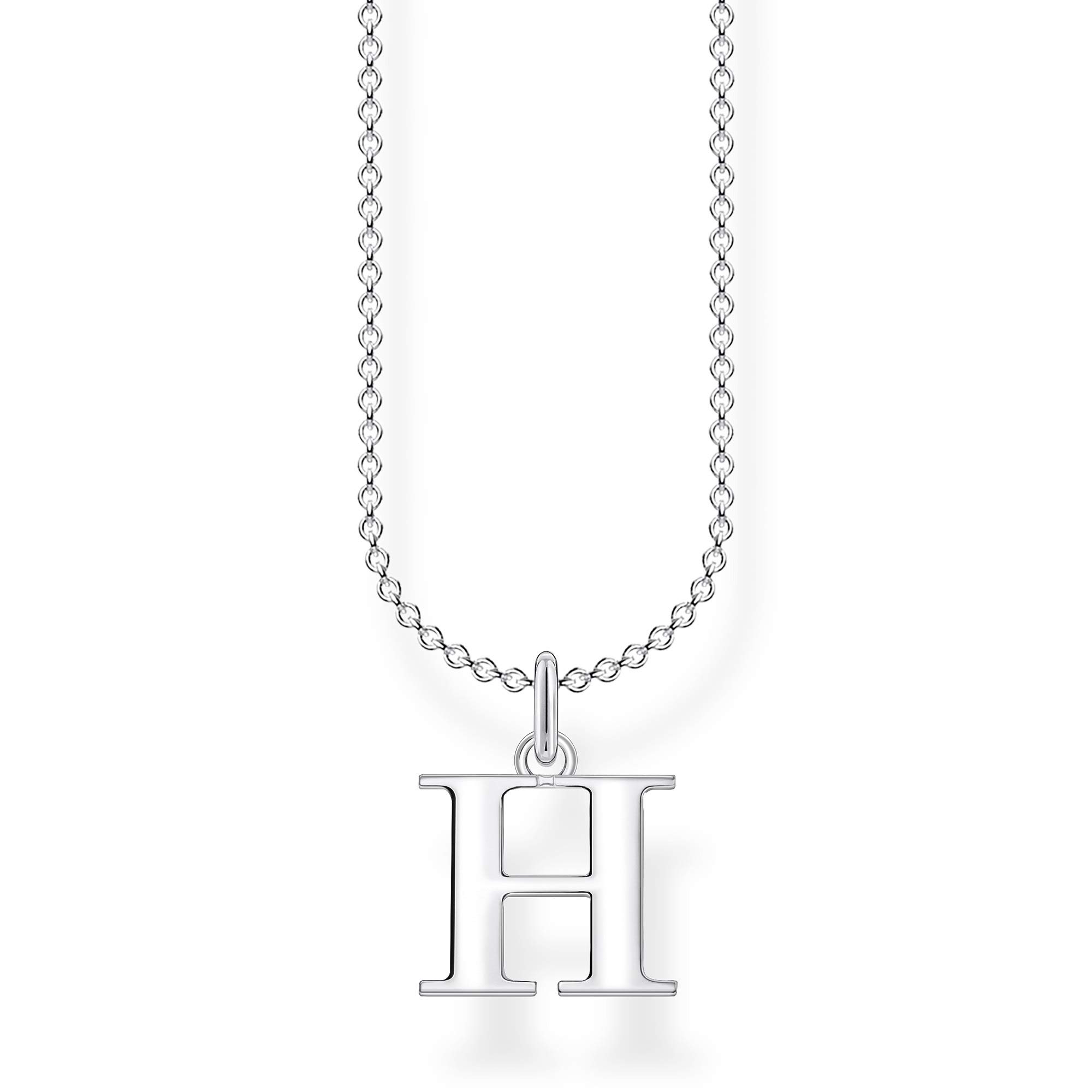 Thomas Sabo Necklace letter H 925 Sterling Silver