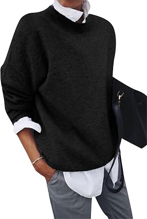 Womens Patchwork Solid Basic Blouse Casual Curved Hem Collared Sweatshirt Contrast Work Pullover 2 in 1 Tops