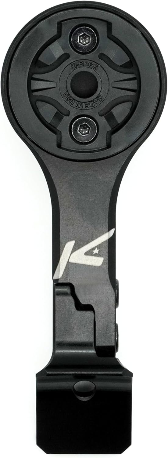 K-Edge | Gen 8 Madone Bicycle Computer Mount | for Garmin GPS Devices | Durable, Aerodynamic Bike Computer Mount for Trek Madone Cockpit Integration | Includes Go Pro & Light Mount