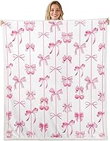 Vista 10 de Manfei Manta de vellón con diseño de mariposas florales en acuarela, manta acogedora para cama, sofá, decoración de habitación de niños, niñas