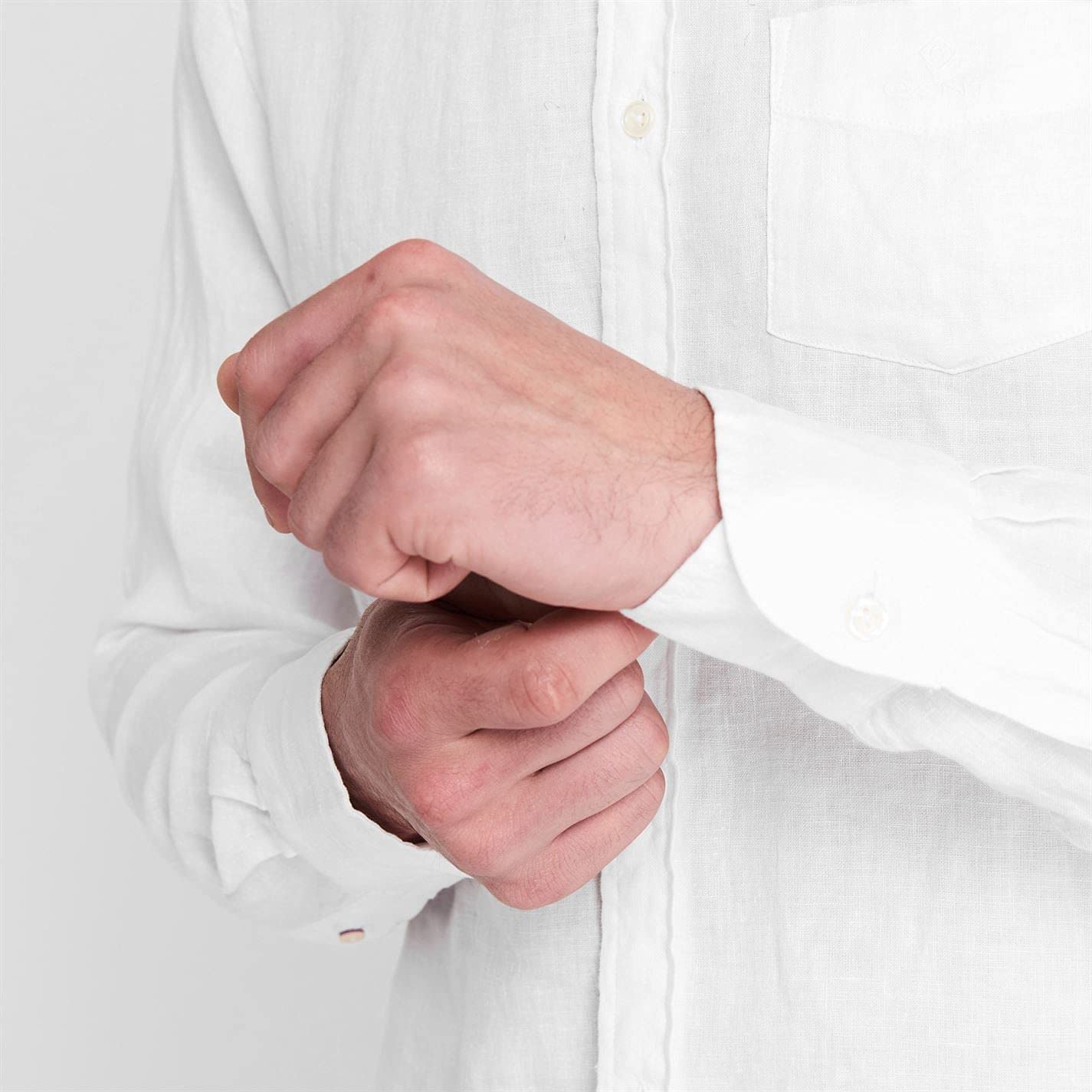 GANT D2.reg Linen Shirt BD Camisa Hombre (Pack de 1)