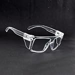 Wraparound Photochromic Safety Glasses with Removable Shield. Blue Light Blocking. UV400. ANSI Z87+