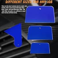 Vista 3 de 4 paquetes de esparcidores de relleno para carrocería, rellenos automotrices, 3, 4, 5, 6 pulgadas, esparcidores de plástico reutilizables