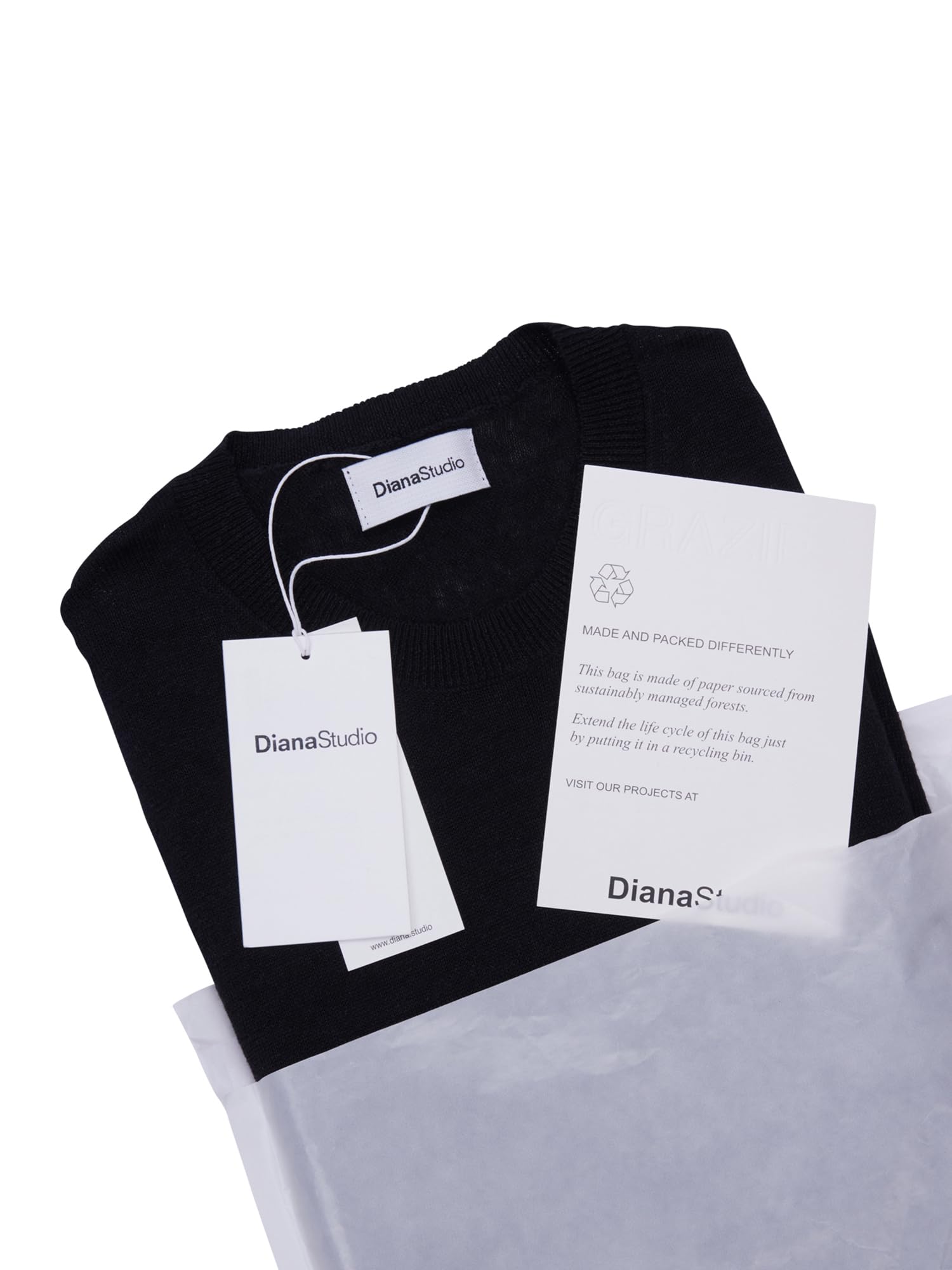 Diana Studio - T-Shirt in Strick, Herren, 100% Leinen, Kurzarm, Casual Fit