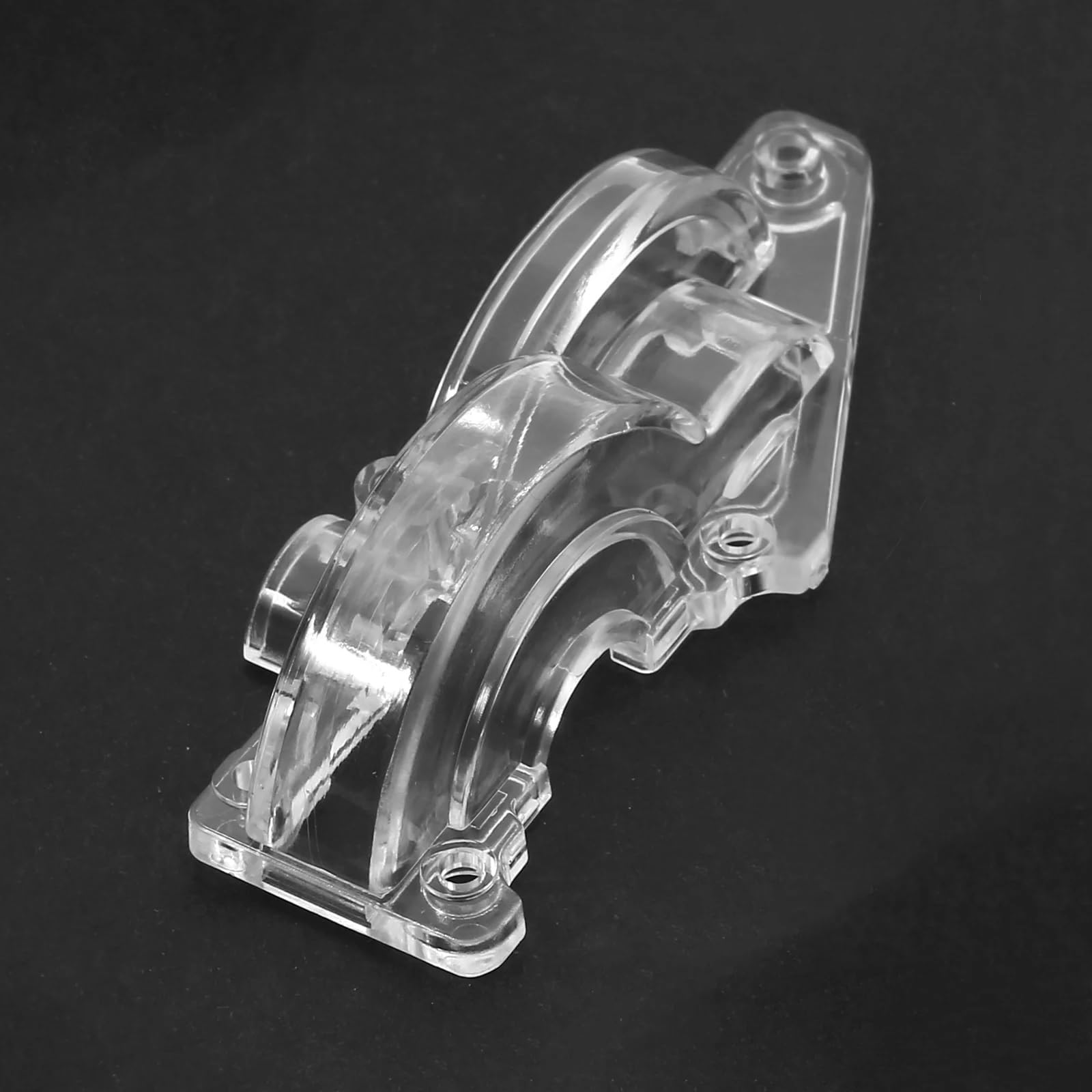 para Tamiya para TT02 para TT-02 1/10 Cubierta De Engranaje Plástico Correa Transmisión Anti En Coche RC Carretera Piezas Coche RC