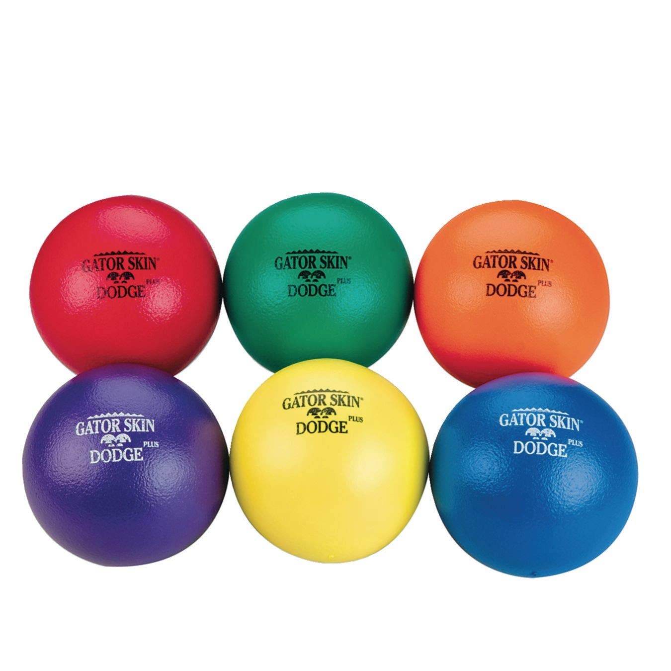 Gator Skin S&S Worldwide UA904-6C Dodge Plus Middle School Dodgeball, Grade:1 to 5, (Pack of 6)
