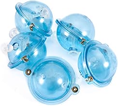 LANCHEN 5pcs/Set Fishing Float ABS Plastic Balls Water Ball Bubble Floats Sea Fishing Tackle Outdoor Accessories Blue Red 25/32/40/47mm