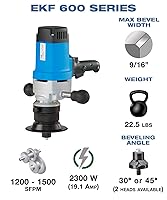 Vista 7 de CS Unitec SHM 900-E Insertos de carburo extra resistentes para uso con máquinas de biselado/biselado de mano EKF 630/EKF 645 - Fabricado en Alemania