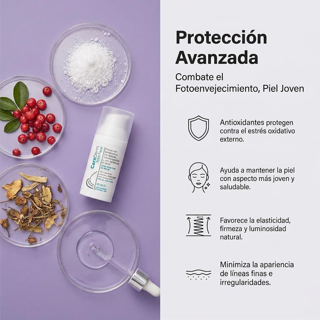 Carederm Total Face Pack | Crema Facial Despigmentante | Para Manchas, Acné y Rosácea | Con Ácido Tranexámico, Ácido Azelaico, Niacinamida y Antioxidantes | Uniforma el Tono (X3)