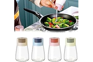Salt and Pepper Shakers Precise Quantitative Push Type