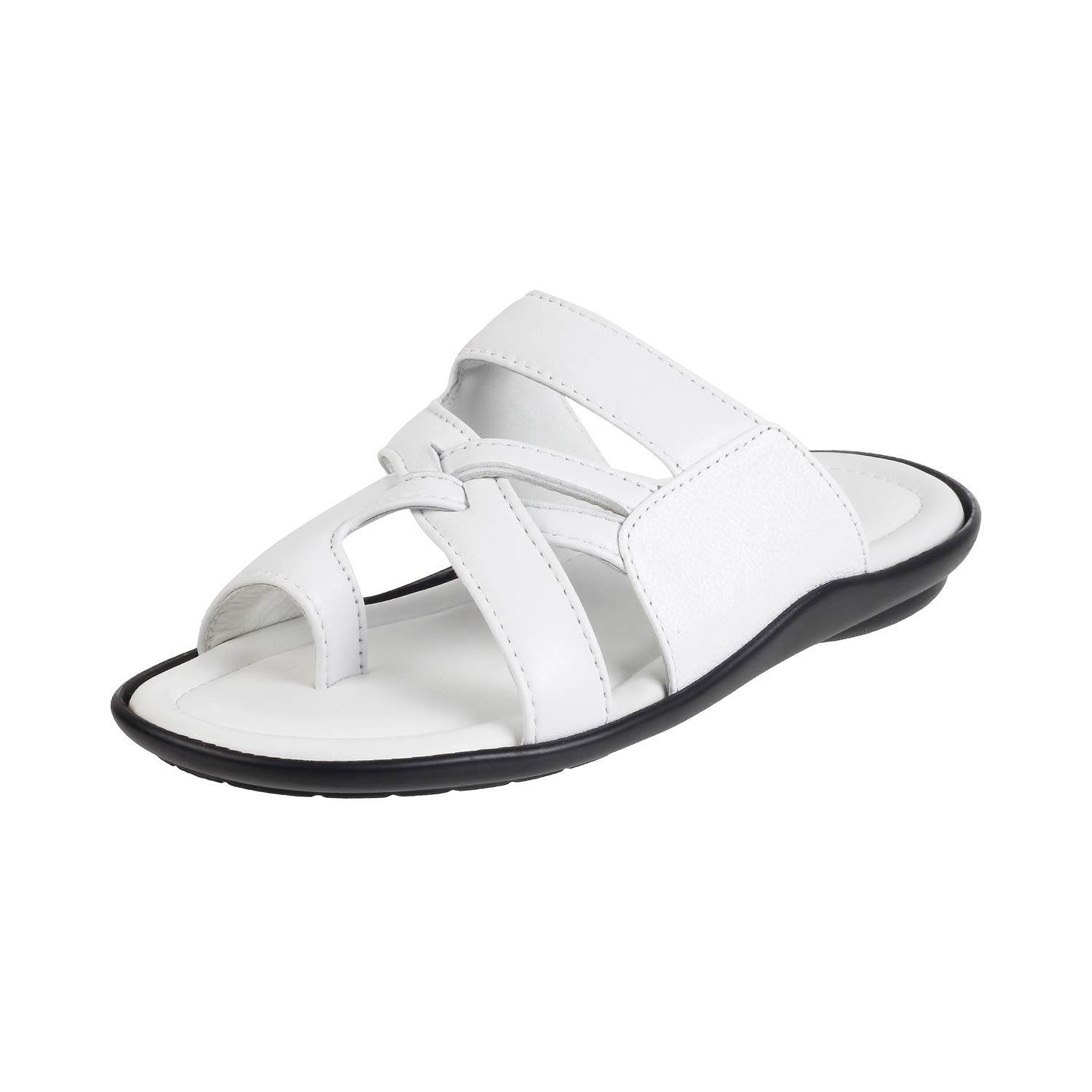 mochi white chappal