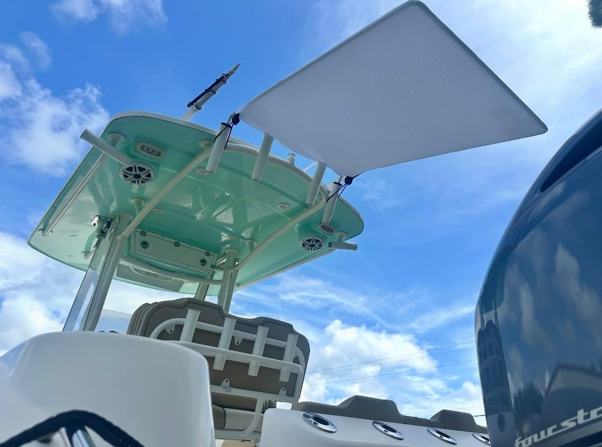 Stern T-Top Rocket Launcher Rod Holder Center Console Boat Shade (SS50)