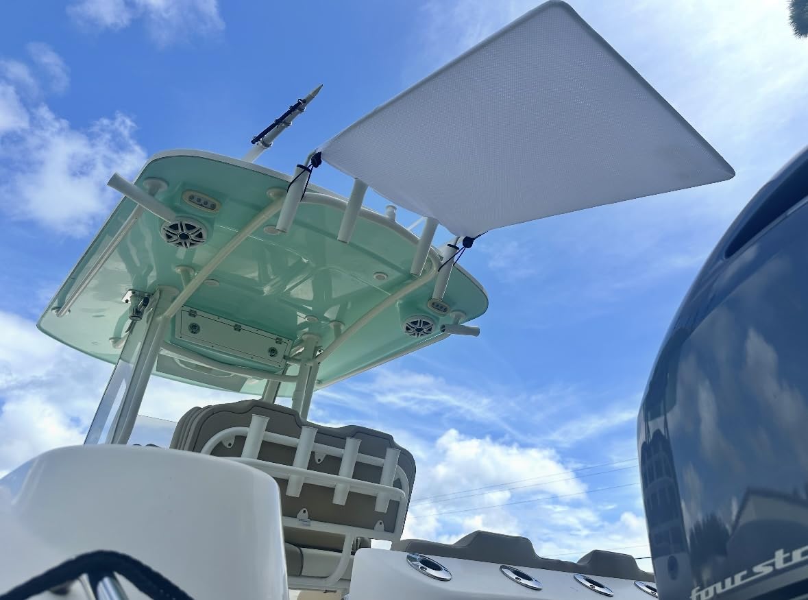 Support de canne à pêche pour bateau SS50 blanc mer et lac