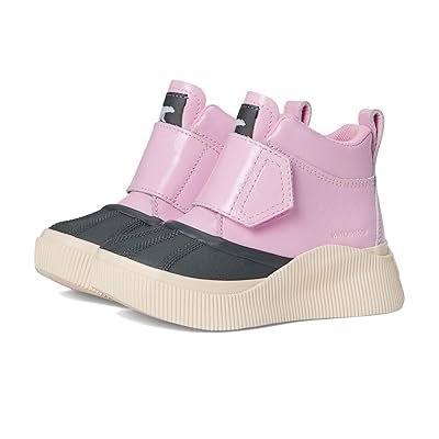 SOREL Kids Out N About Iv Strap Waterproof (Toddler/Little Kid) Kids Shoes Pink Flare/Pearlescent