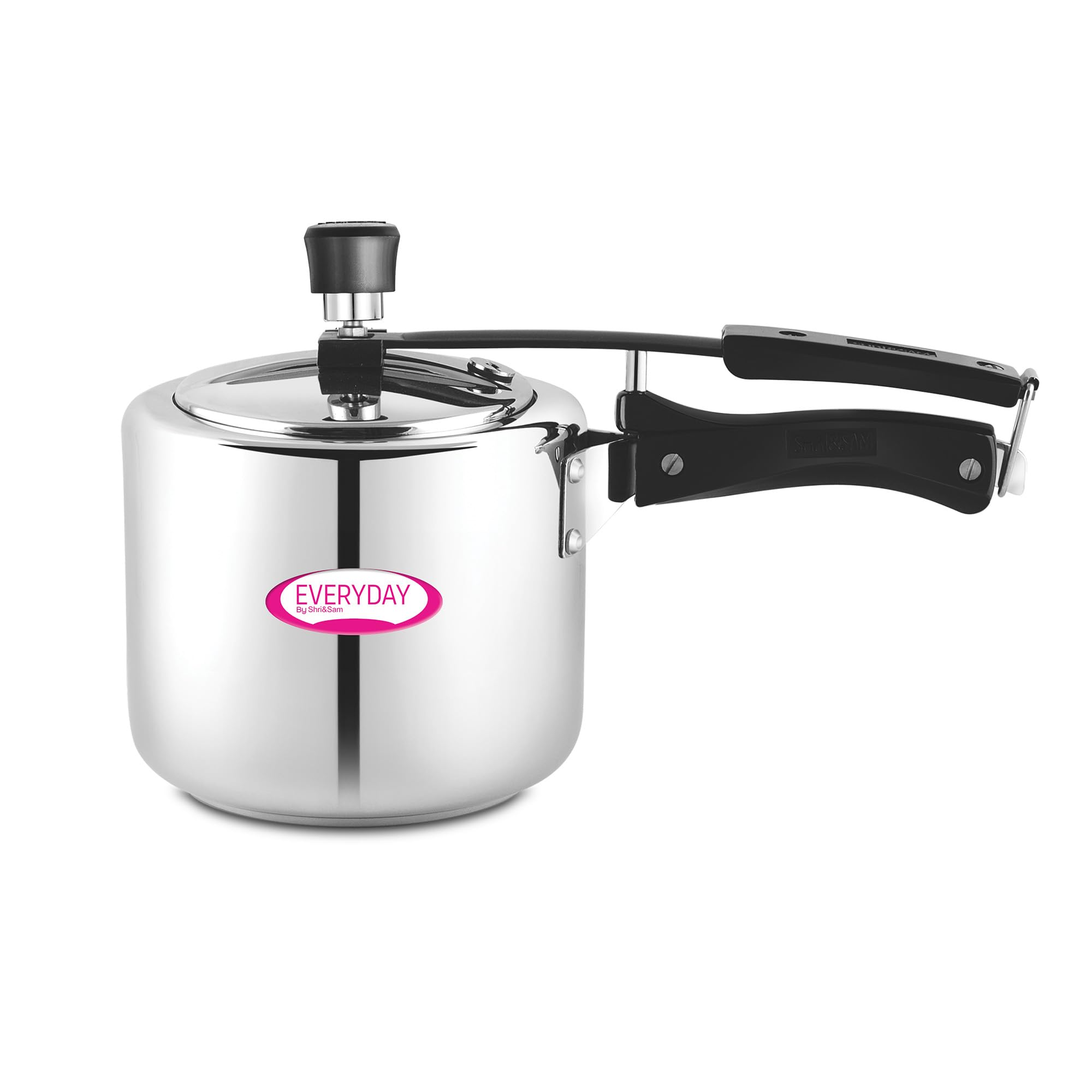 Shri & Sam Stainless Steel Pressure Cooker, 3 Litre, Mirror Finish, Inner Lid Design, Gas and Induction Compatible-image-27