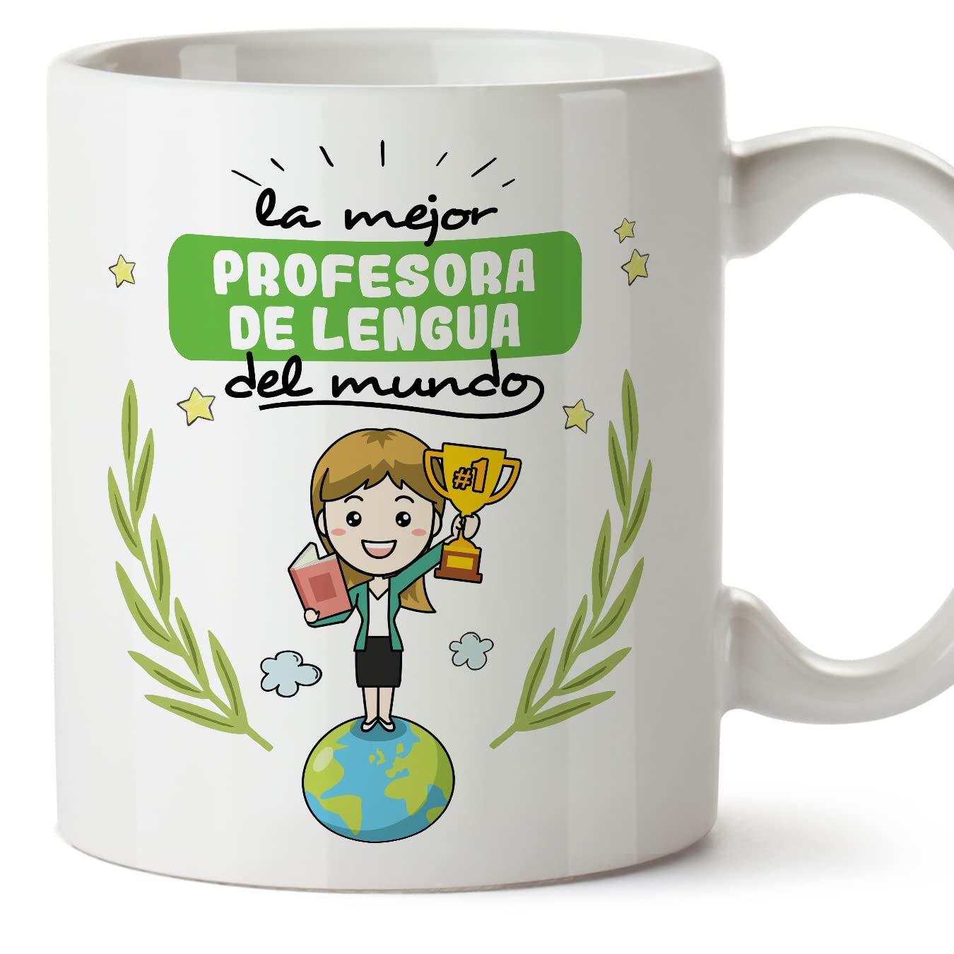 MUGFFINS Taza Fisioterapeuta Hombre (Mejor del Mundo) - Regalos Originales y Divertidos de Fisioterapia — view 154