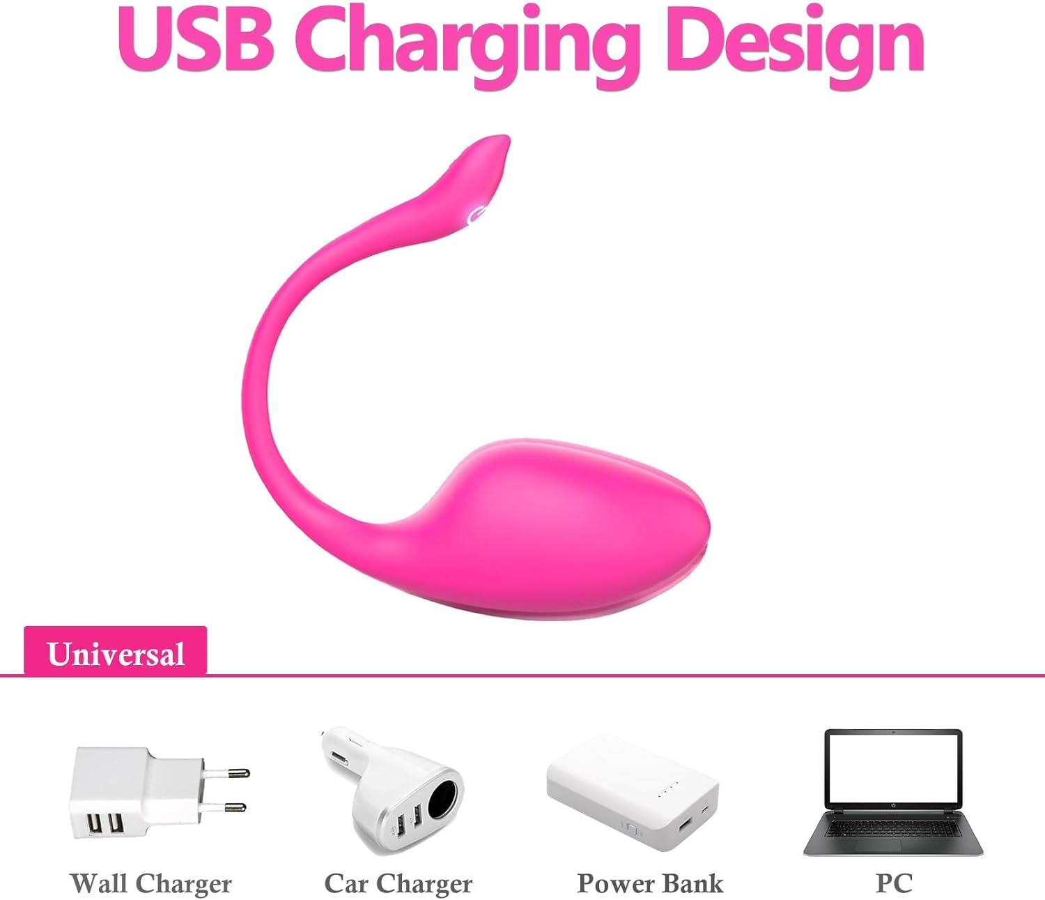 APP Long Distance Remote Control Pelvic Floor Trainer with Waterproof Silicone & Quiet Powerfull & USB Chargeable for Pelvic Floor Tightening and Bladder Control