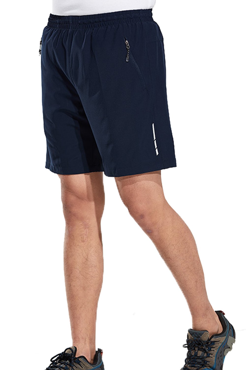 Mr Stream Mens Training Gym Active Hiking Athletic Track Quick Drying Outdoor Running Fitness Sports Workout Shorts