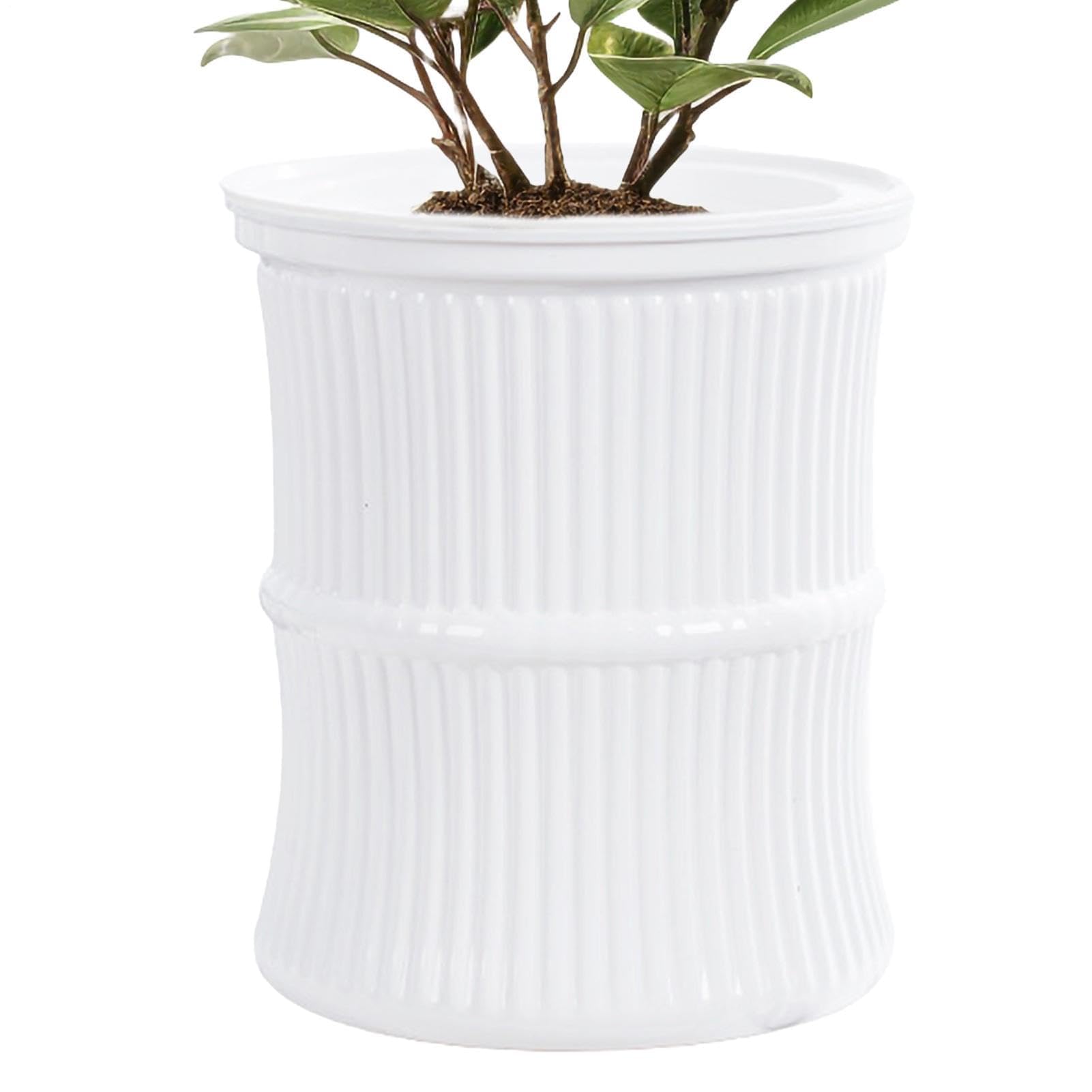 Pot de fleurs à arrosage automatique pour balcon et bureau