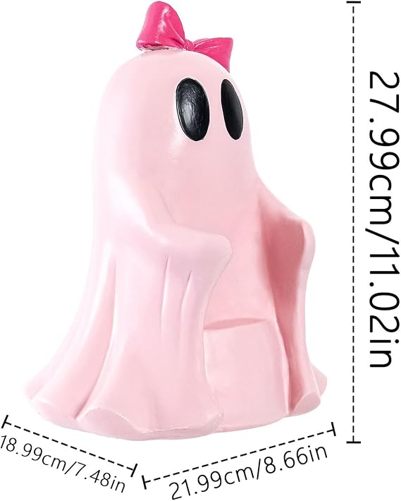 Ghost Drink Can Holder Ghost Energy Drink Holder | Festive Desktop Decoration Figurine Party Decor for Desk Display Tabletop Shelf Office Bookshelf Home Bedroom