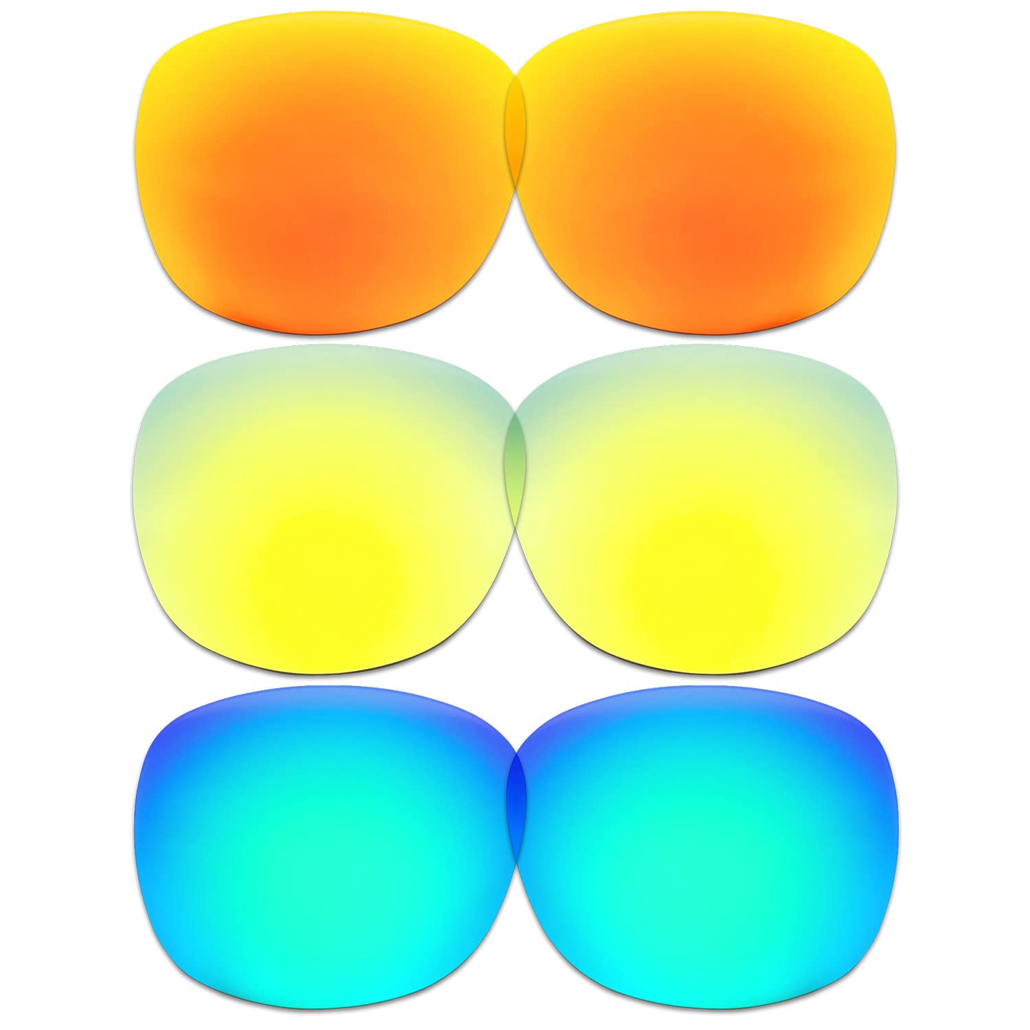 Lentilles Oakley Crossrange R interchangeables anti-reflets 3 teintes - 8