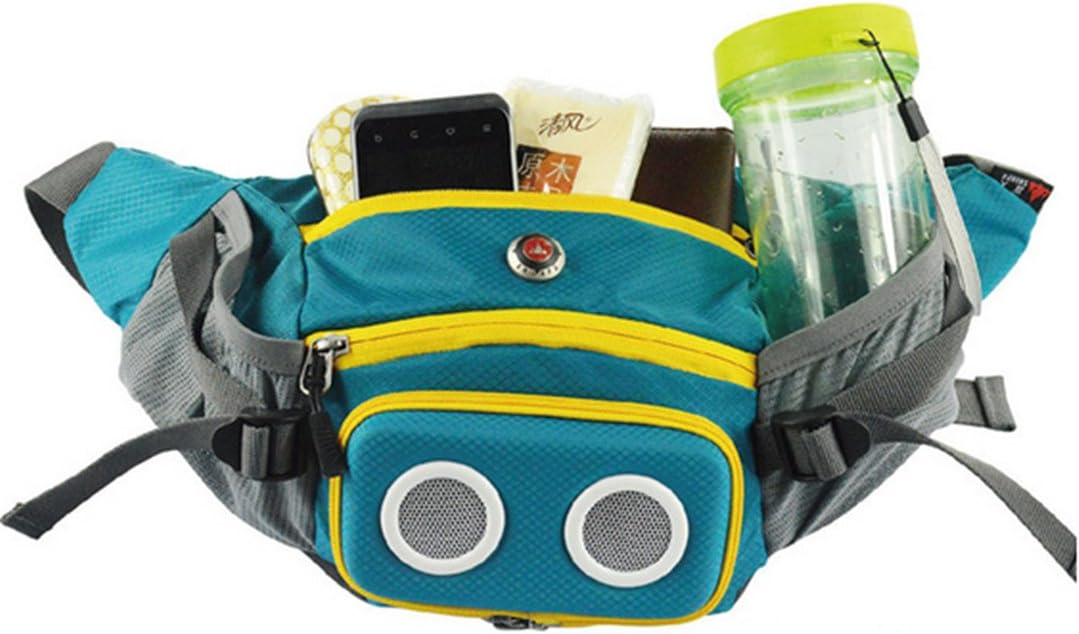 Outdoor Running Travelling Cycling Portable Mobile Speaker Waist Bag Music Speaker Waist Pack (J-31)