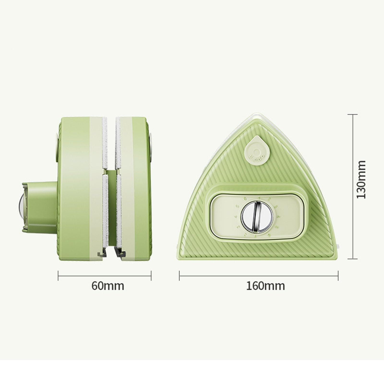 Limpiador de Ventanas magnético, Herramienta de Limpieza de Doble Cara, con depósito de Agua y escobilla de Goma, Adecuado for Vidrio de 3-30mm