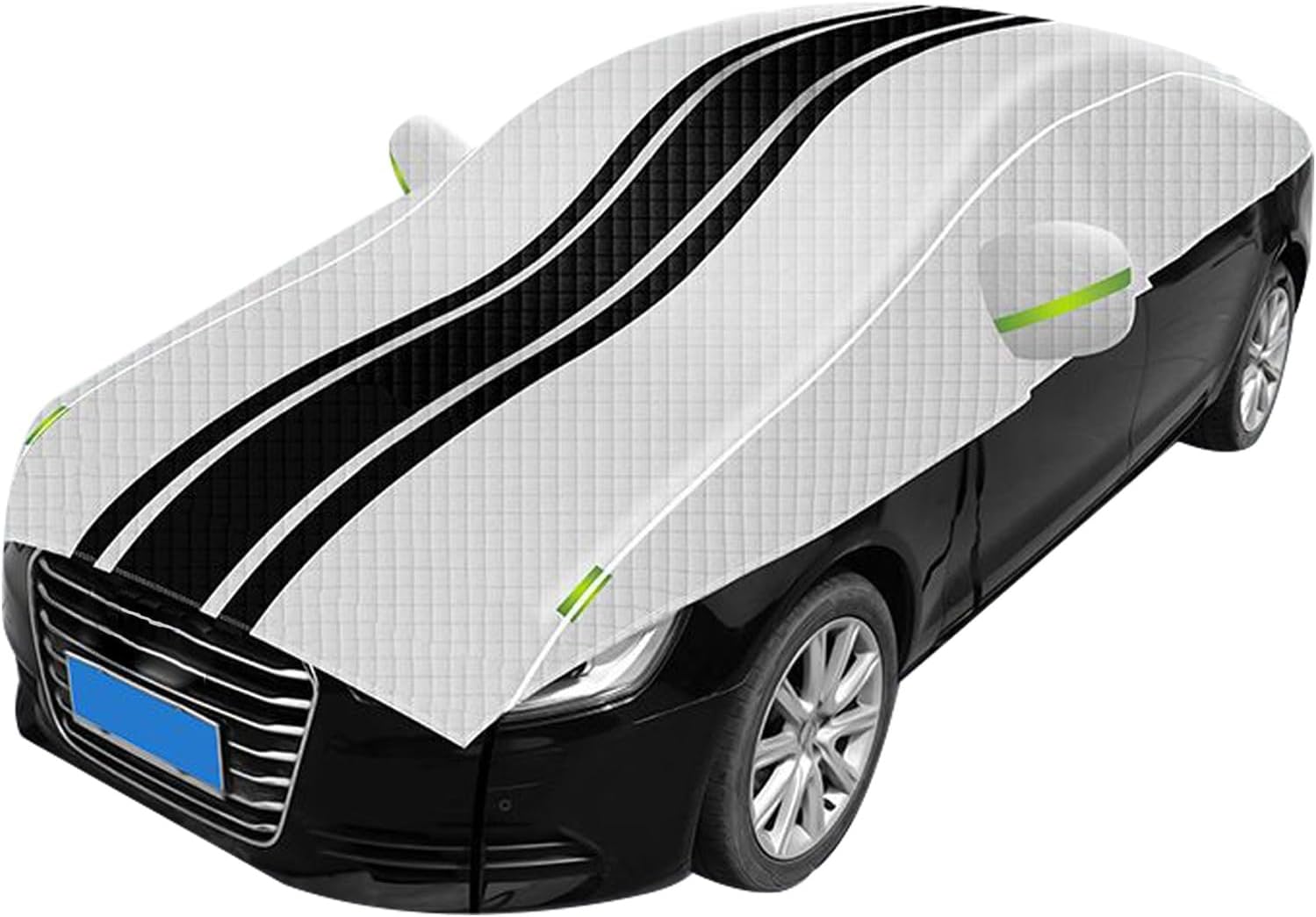 Half Car Cover For Audi MK2/TT 8J (2006-2014), Car Half Covers Outdoor,Waterproof Breathable, Rain Dust Sun Protection,LL07221
