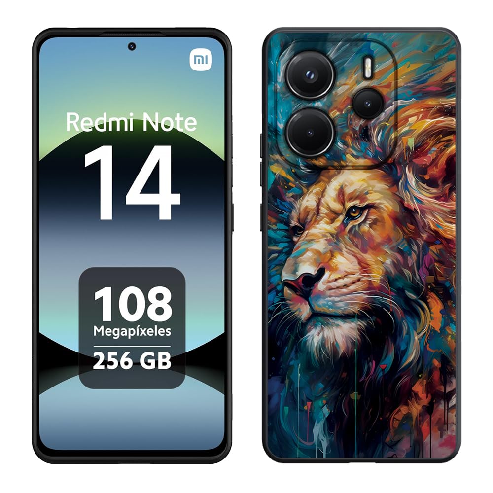 Cover per Xiaomi Redmi Note 14 4G (Versione EU) Custodia a Libro