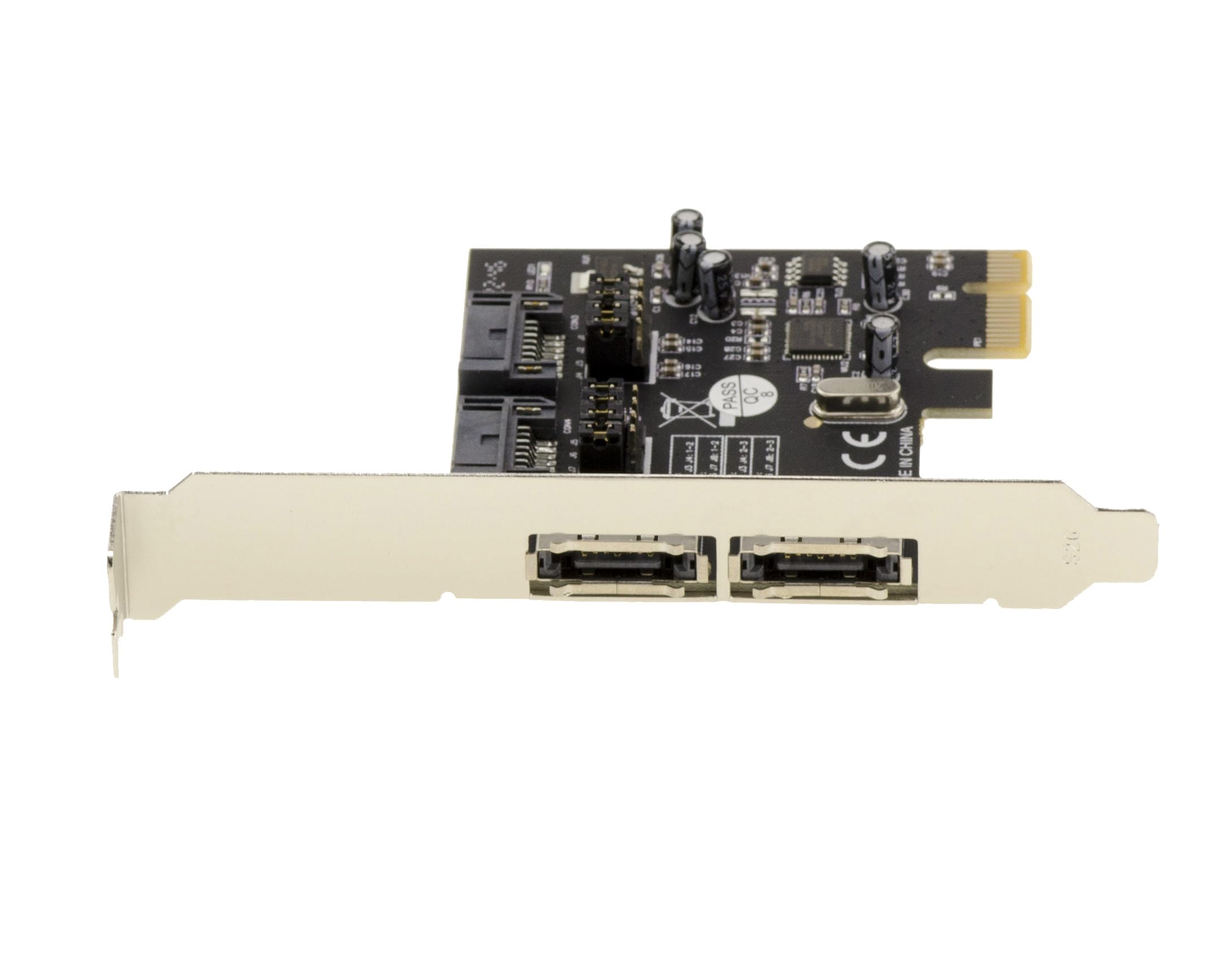 Carte Contrôleur SATA III - PCI EXPRESS - 2 Ports - Chipset ASM1061