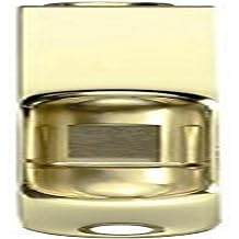 Delaney 6 inch Solid Brass Round End Flush Bolt Bright Brass