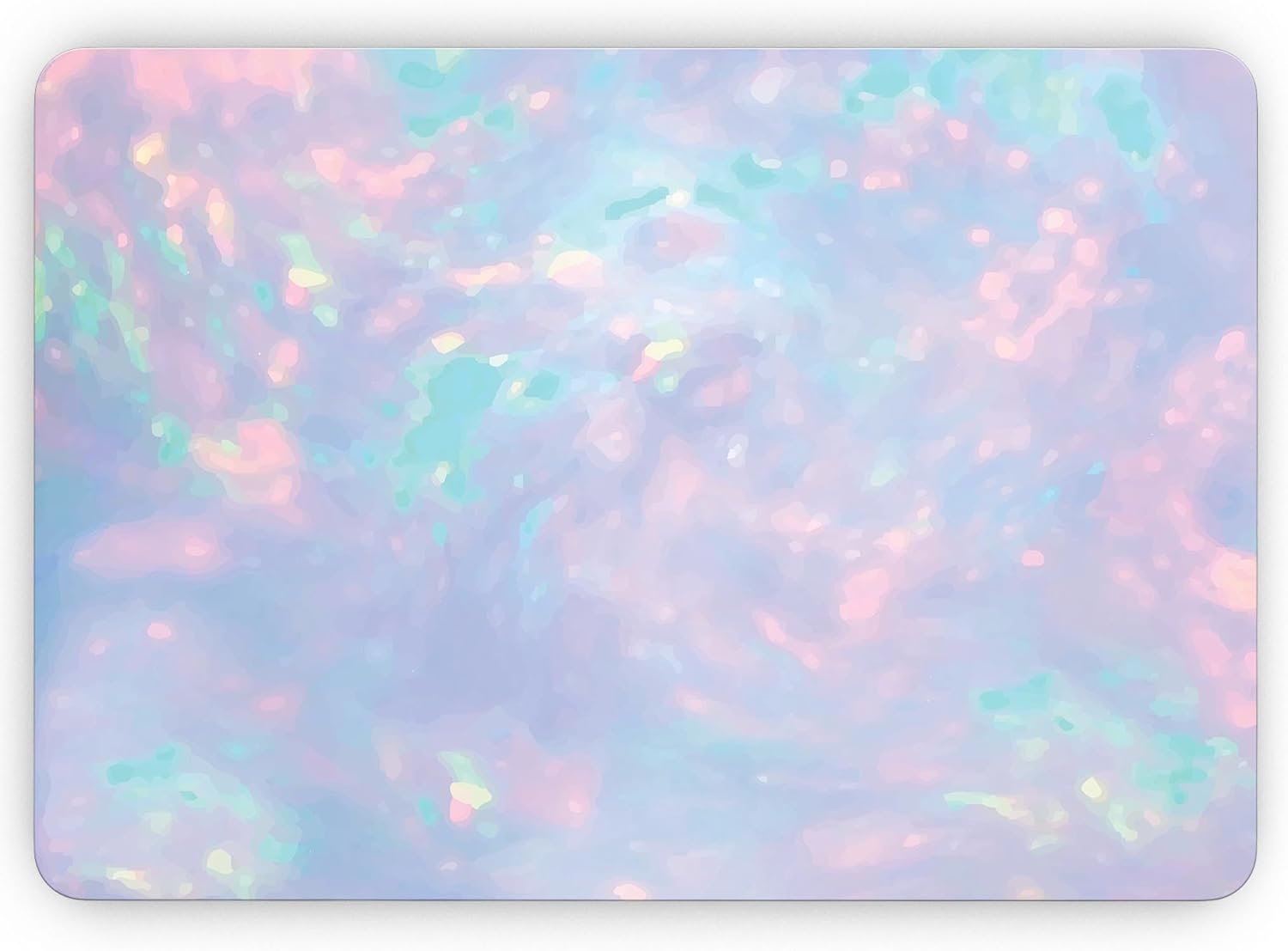 DesignSkinz - Compatible with MacBook Pro 15" w TB (A1707/A1990) - Skin Decal Protective Scratch Resistant Vinyl Wrap - Blurry Opal Gemstone