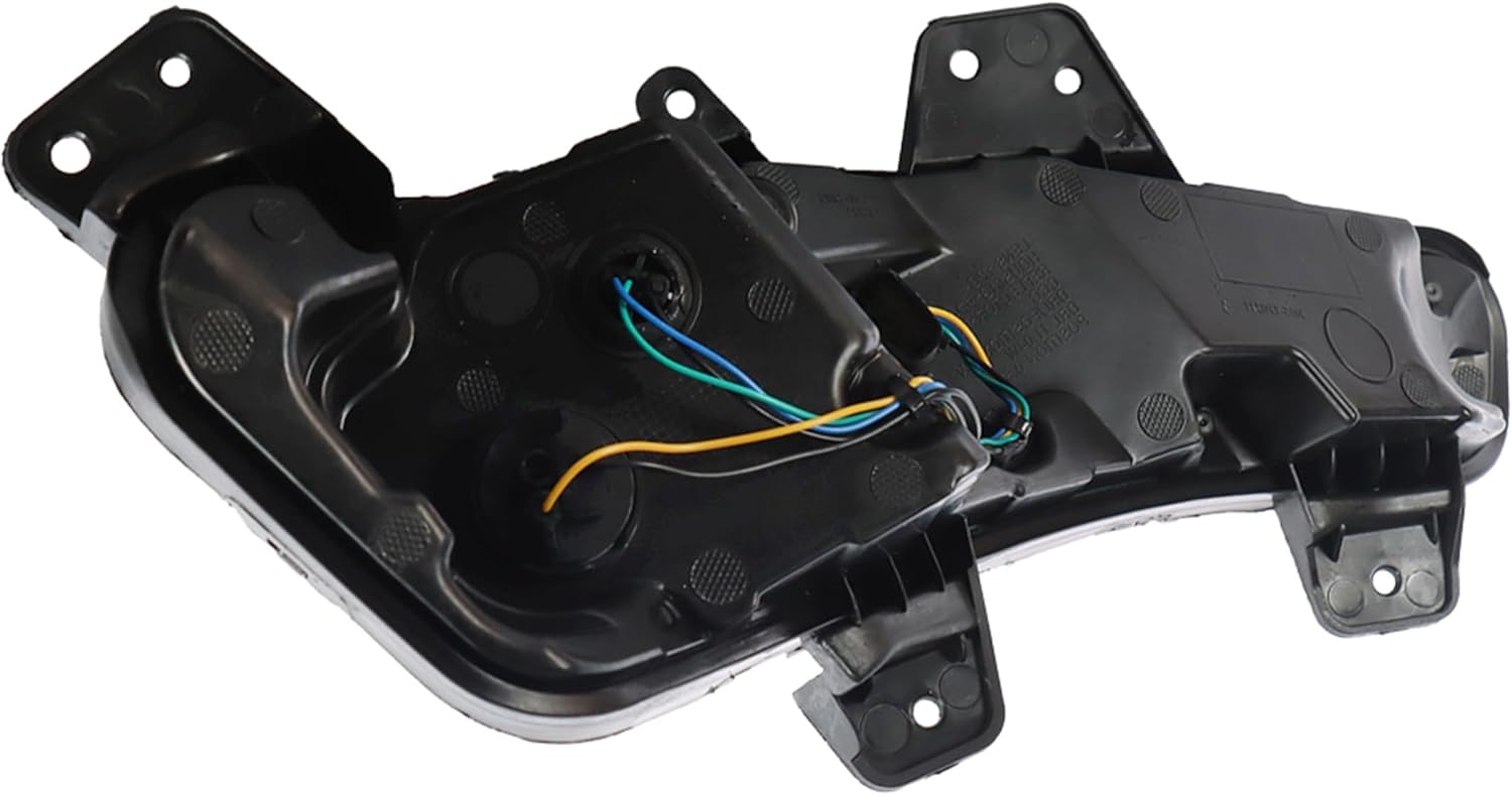 Left Side Front Fog Lights Lamp Assembly Replacement for Malibu 2019-2024 DRL Driver Side Clear Lens GM2562117 84498369